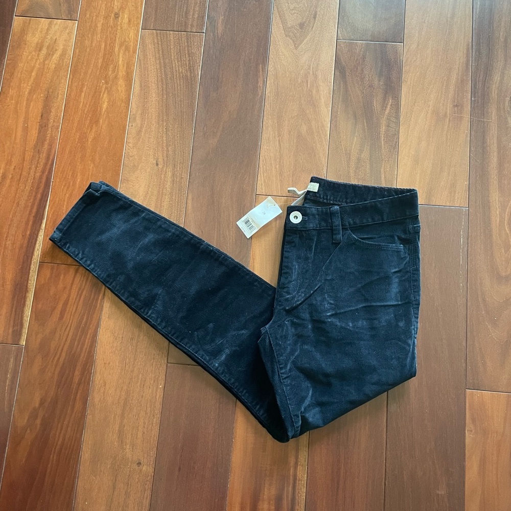 NWT Banana Republic Black corduroy pants